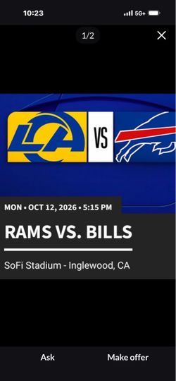 Rams vs Bills