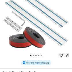 track saw guide 110in