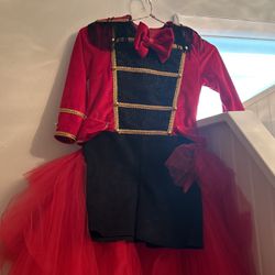 Girl nutcracker costume,girl circus outfit,soldier dress,tutu circus dress,showoman