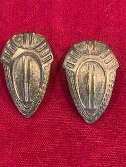 1922 pusifer shoe button covers brass antique