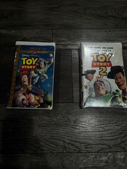 2 Toy Story VHS original collector edition 1 is sealed