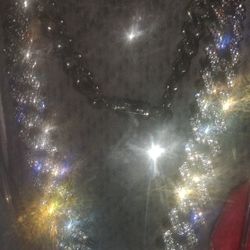 Silver Diamond Cut Necklace 