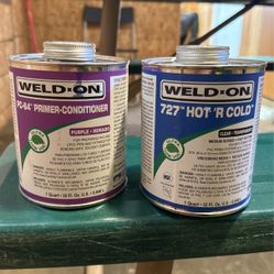 Plumber Glue And Cleaner (6 Glues And 6 Cleaners 