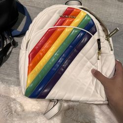 micheal kors rainbow backpack purse