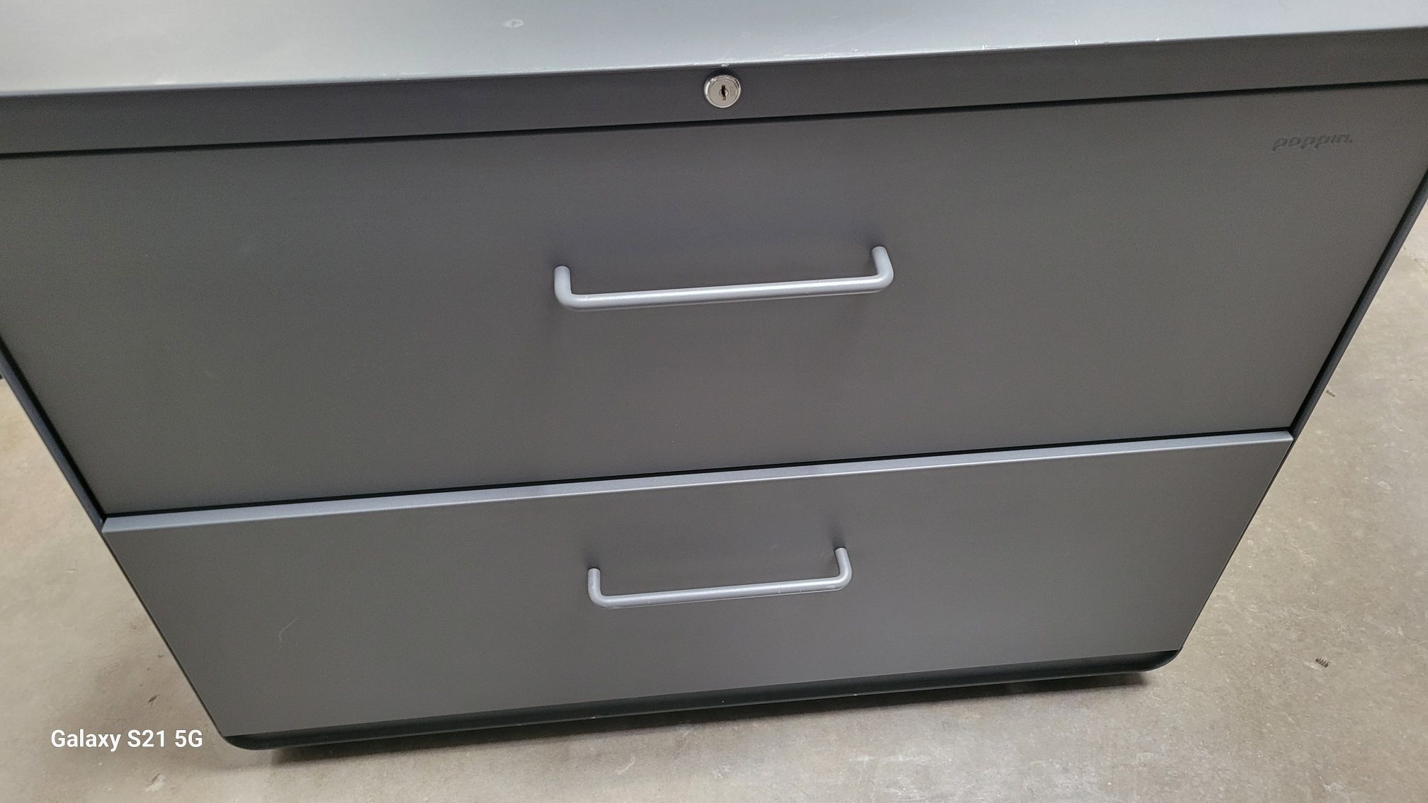 Poppin 2 Drawer File Cabinet