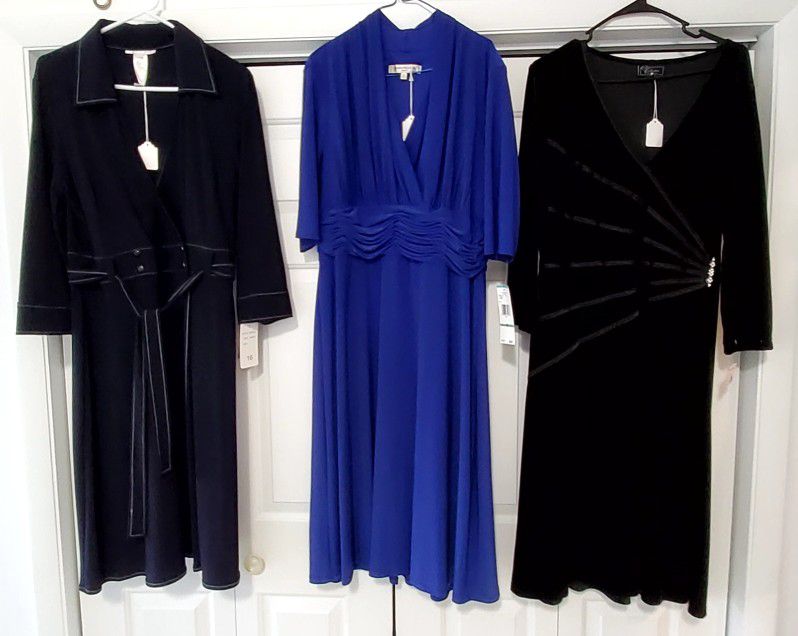 Dresses// Sz 16 // New With Tags// $30.00 Each