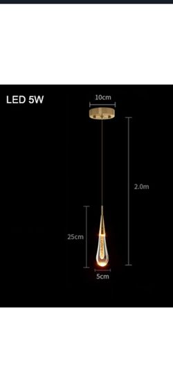 Pendant Light Modern Crystal 
