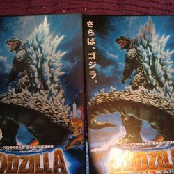 2 Godzilla Final Wars Hard Shiny Posters