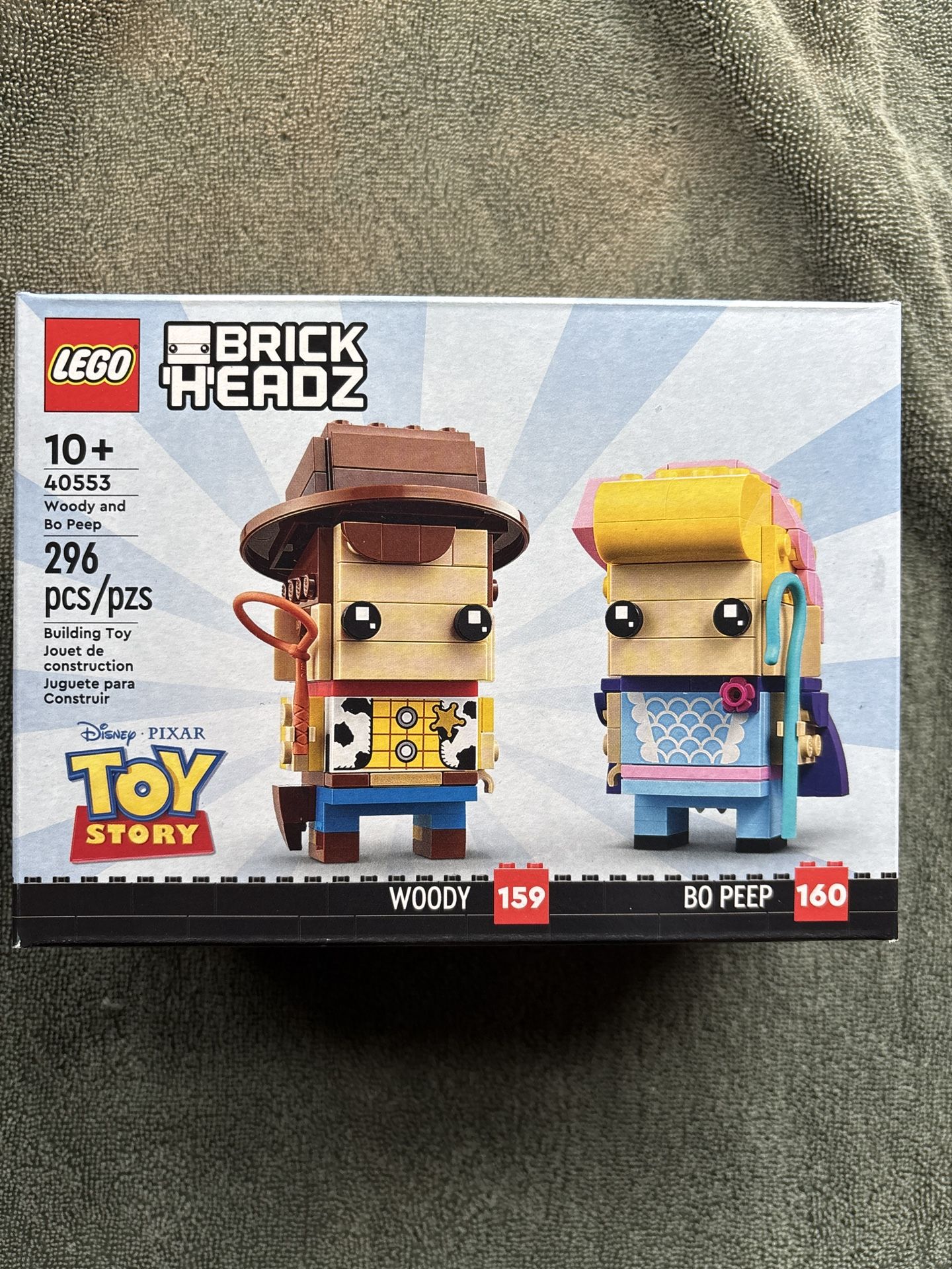 Woody And Bo Peep Lego BrickHeadz