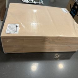 Brown Paper Grocery Bags, 100 Pieces 