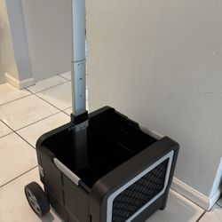 Folding Cargo Cart With Adjustable Handle