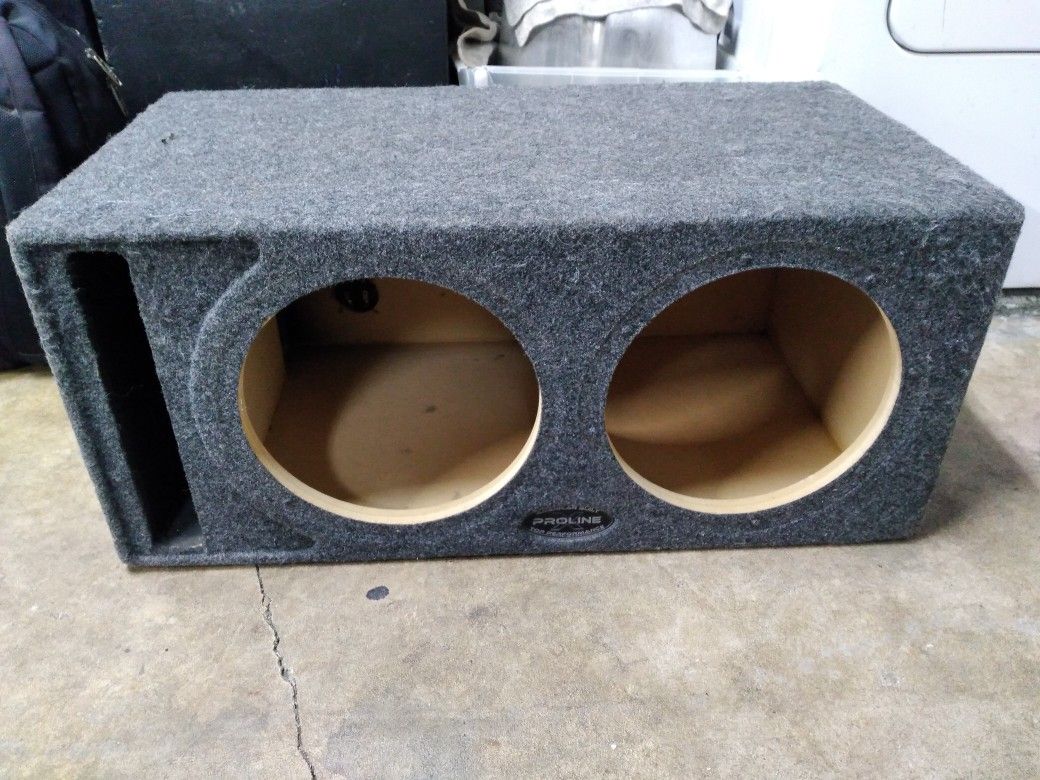 Dual Ported Box Size Ten Inch (Proline X Performance) Used - Good