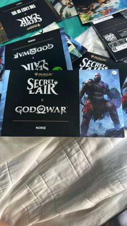 MTG Secret Lair x God of War Norse Sealed – Kratos Limited Edition Magic The Gathering