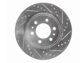 Ceramic Brake Set And Vented rotors Front And Rear For Ford See Pics