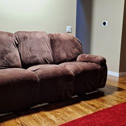 Free - Power Reclining Sofa and Loveseat