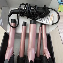 Curling Iron With Attachments 