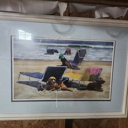 Beach Dog Picture