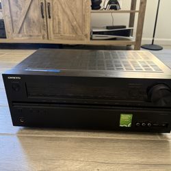 Klipsch Subwoofer And Onkyo AV Receiver