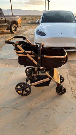 Stroller and bassinet