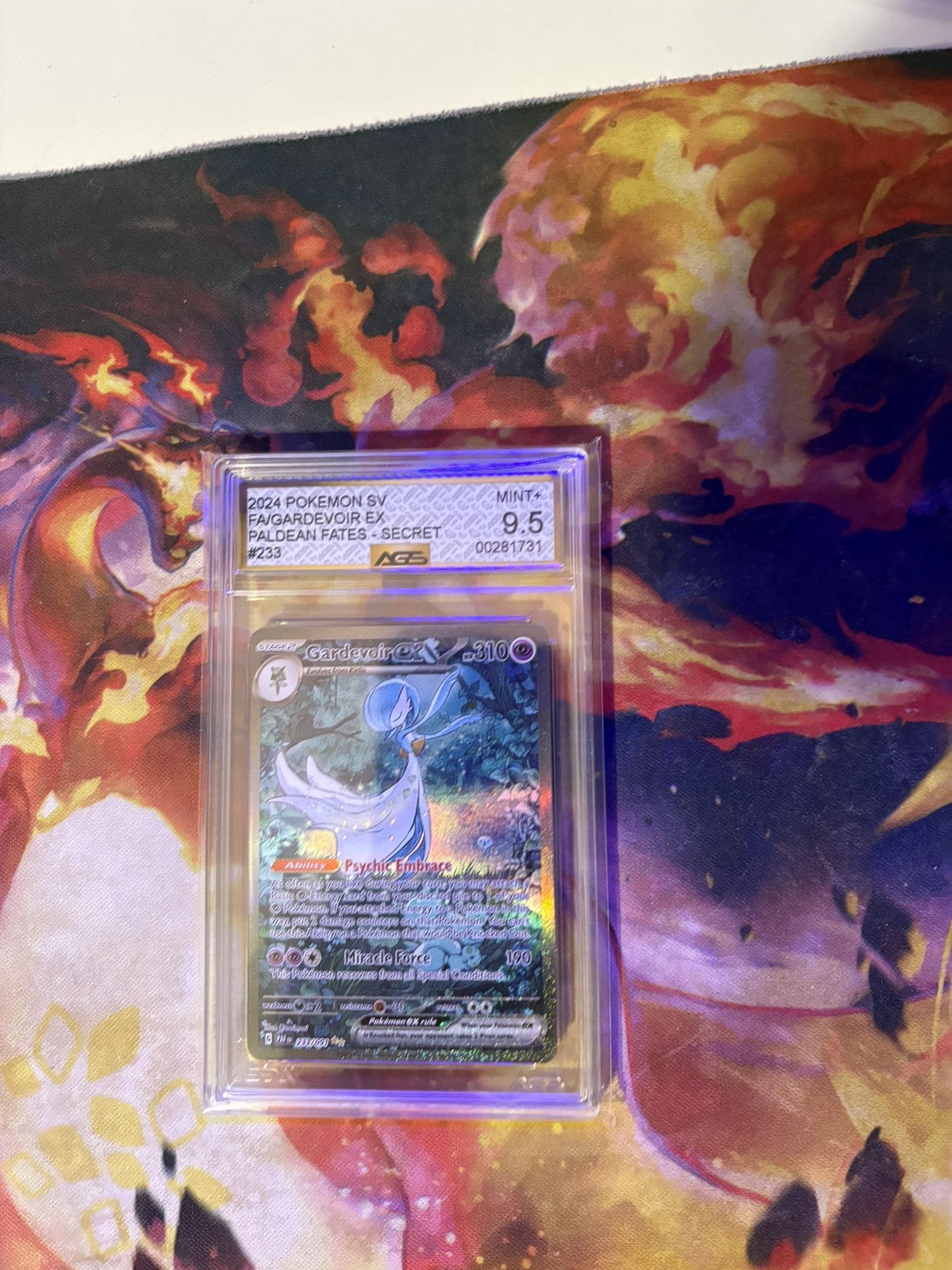 Pokemon Gardivoir Ex Sir Ags Graded 9.5 Trade Only 