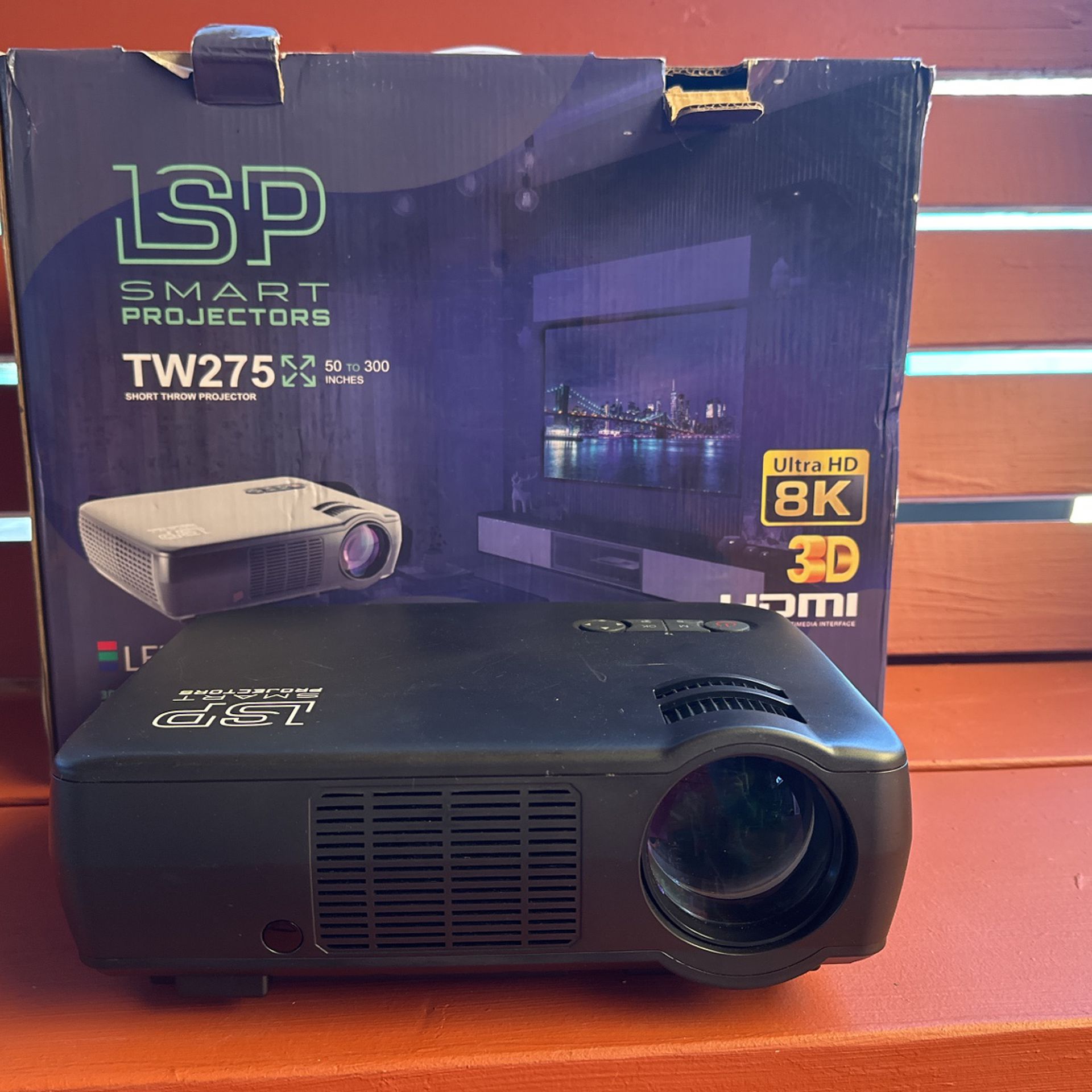 LSP Smart Projectors TW275 Short Throw Projector