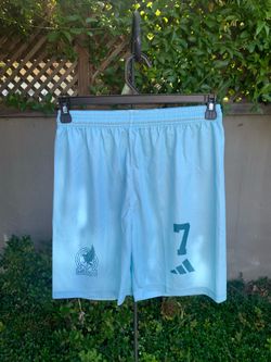 Mexico Teal Soccer Shorts - Adult Small