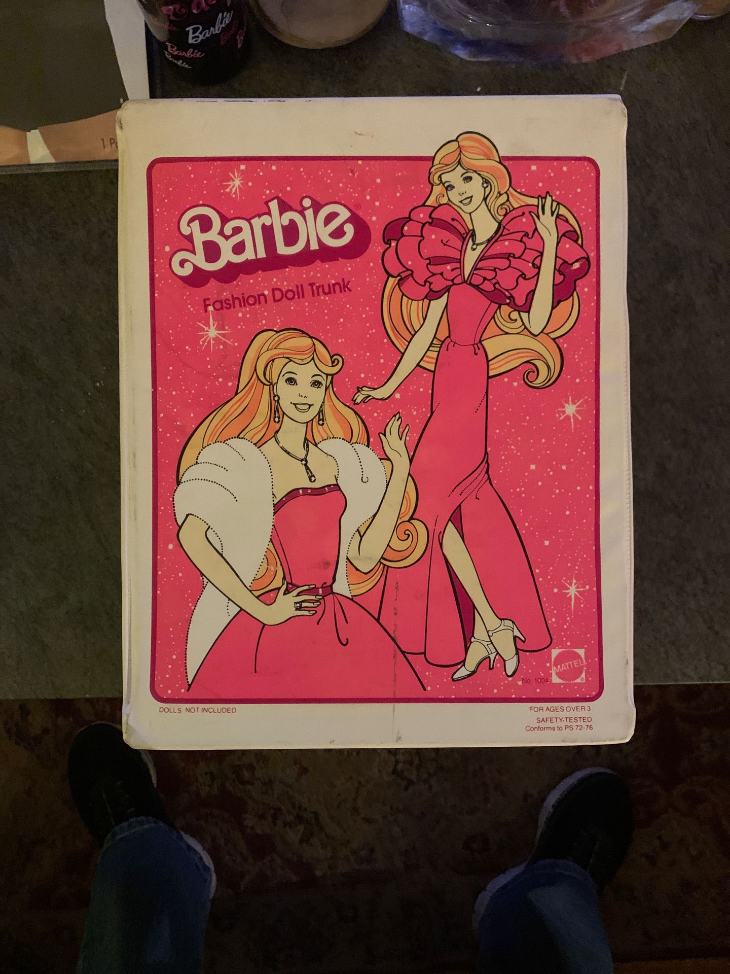 Barbie Fashion doll trunk came out in 1982
