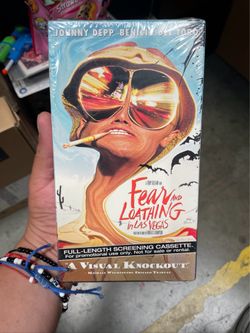 Fear And Loathing In Las Vegas (VHS,1998)Promo Screener-Johnny Depp-SEALED