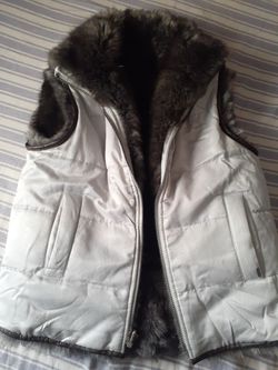 Fancy Two Side  Fur Vest