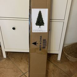  6Ft Artificial PVC Christmas Tree Stand w/ 1000 Tips Indoor Outdoor  Green