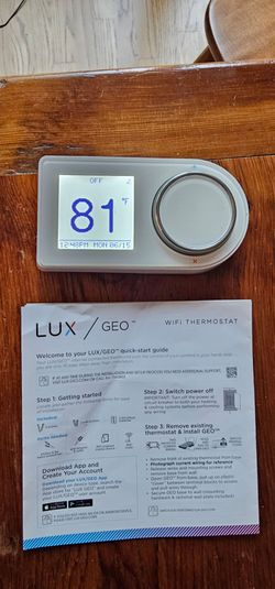 Thermostat smart home