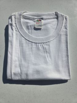 Men's L white t-shirt