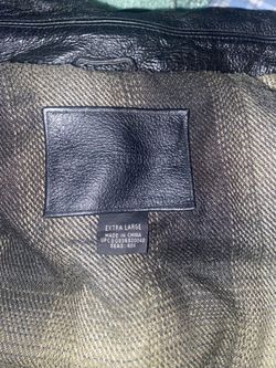Leather Jacket Size M MENS