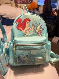 Little mermaid loungefly backpacks