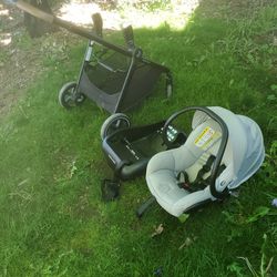 Baby Seat Stroller Combo
