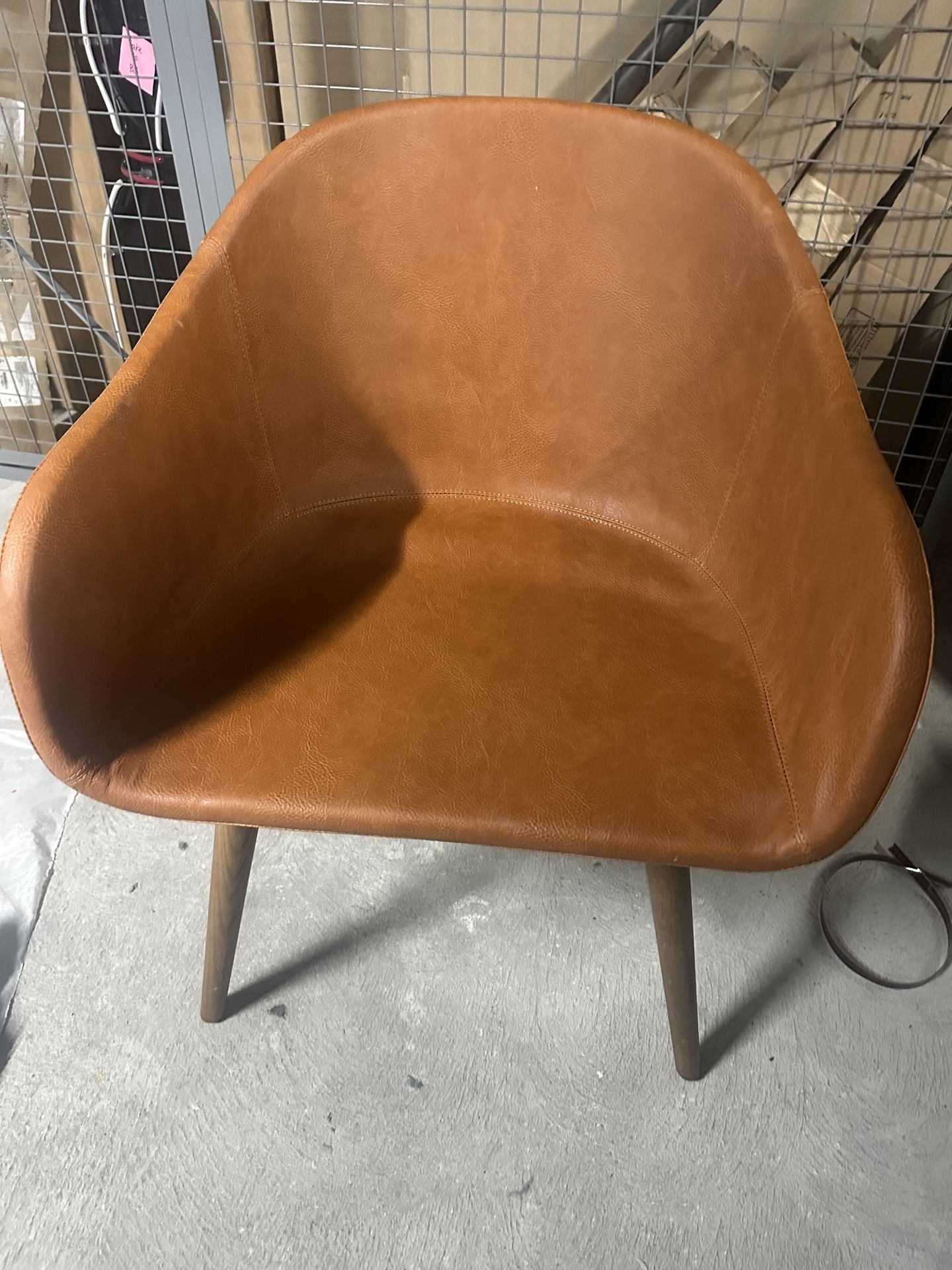 Pair Of Leather Chairs (High-Quality)