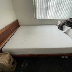 Queen Mattress and Bed Frame