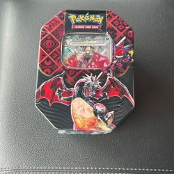 Paldean Fates Tin (Shiny Charizard ex)