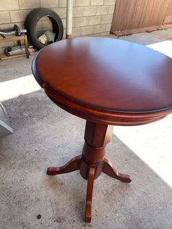 Wooden bar table