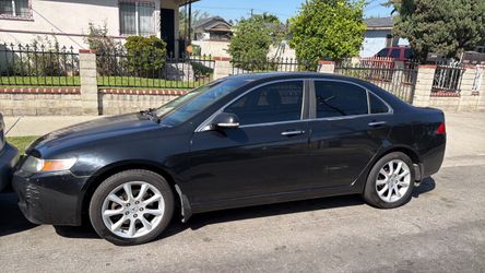 2004 Acura TSX Black 4-Door Sedan