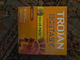 Brand new 26 pack of ecstacy trojans under half price