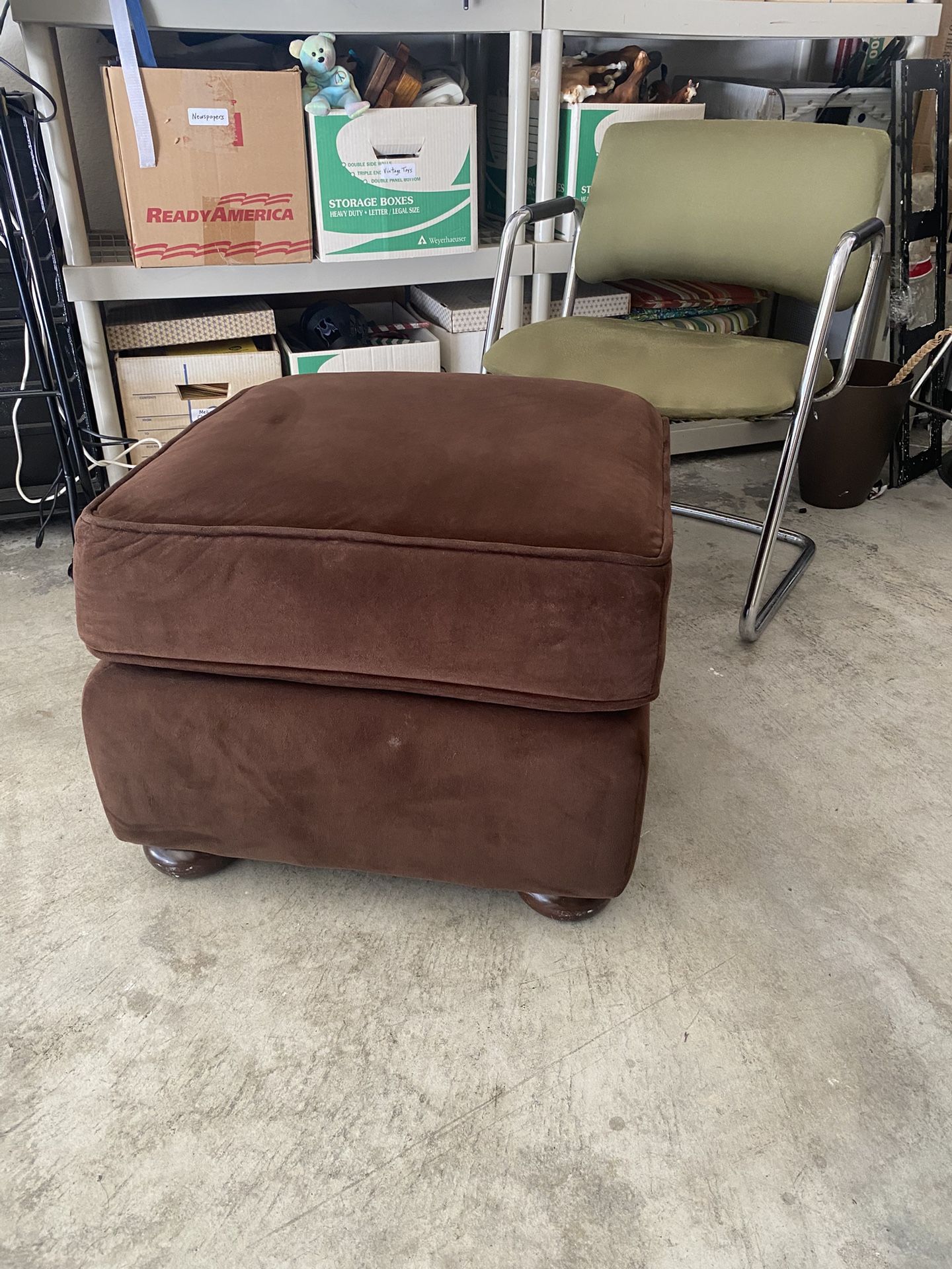 Ottoman Footrest Chair Furniture