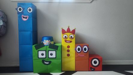 Numberblocks Party Decor