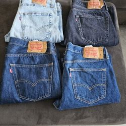 Mens 501 JEANS  SIZE 36×32
