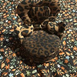 Cheeta Print Chair 