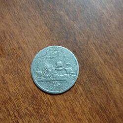 Rare 2000 P-Mint Virginia Error Quarter