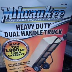NEW MILWAUKEE 1000 LBS HAND TRUCK NEW