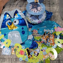 Bluey Party Decor