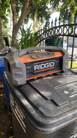 RIDGID bluetooth Portable $60