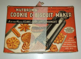 Vintage cookie and biscuit maker made in England 1950's